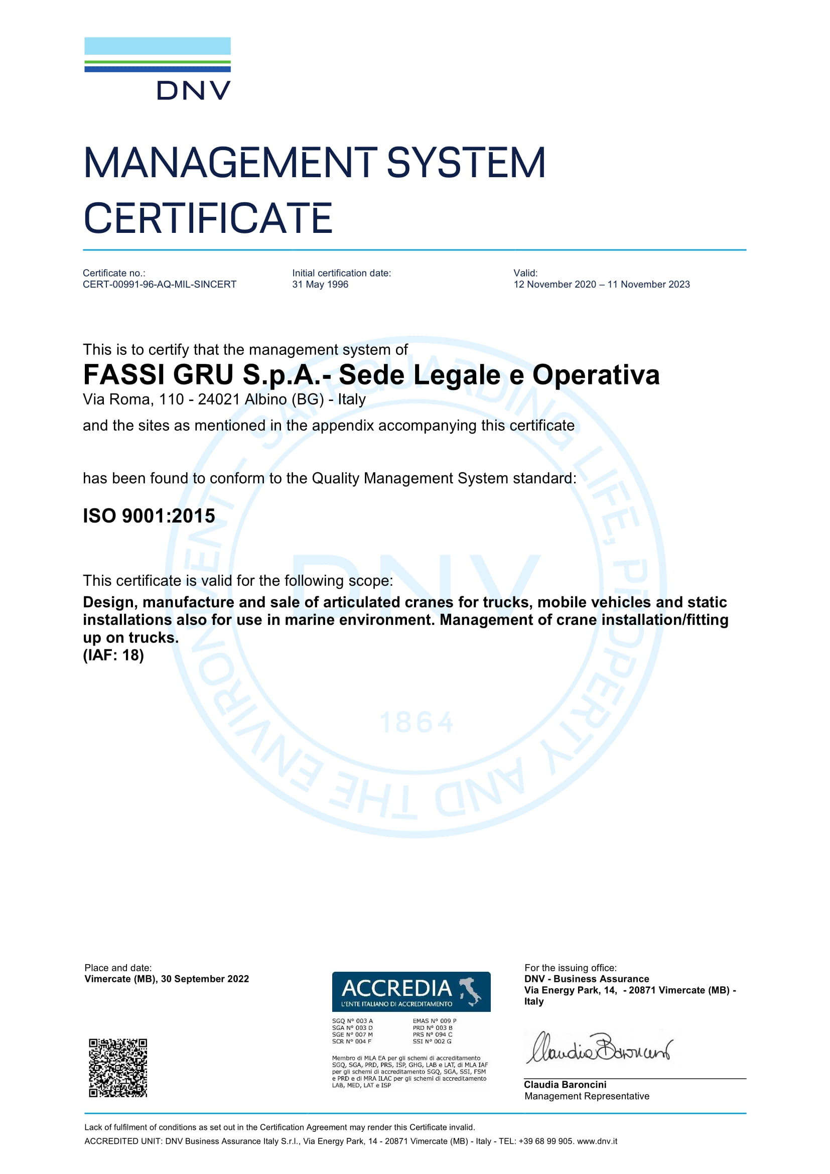 ISO 9001 2015 a