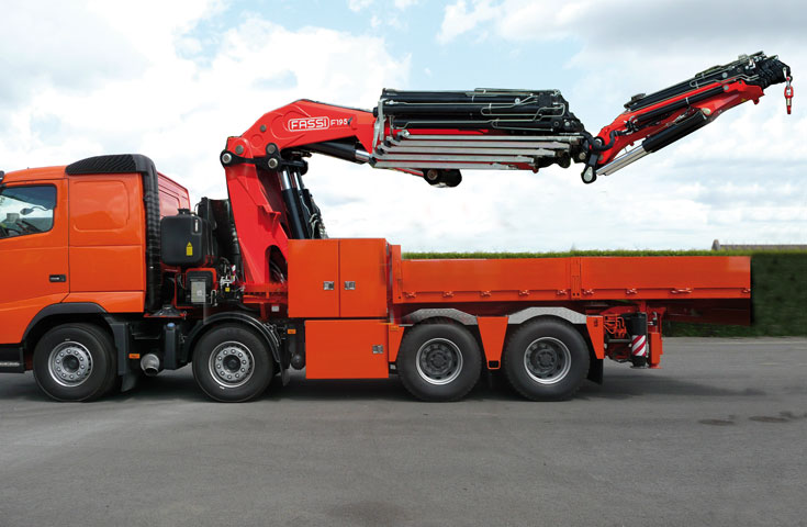 Gru per autocarro Modello gru F1950RA he dynamic Fassi Gru