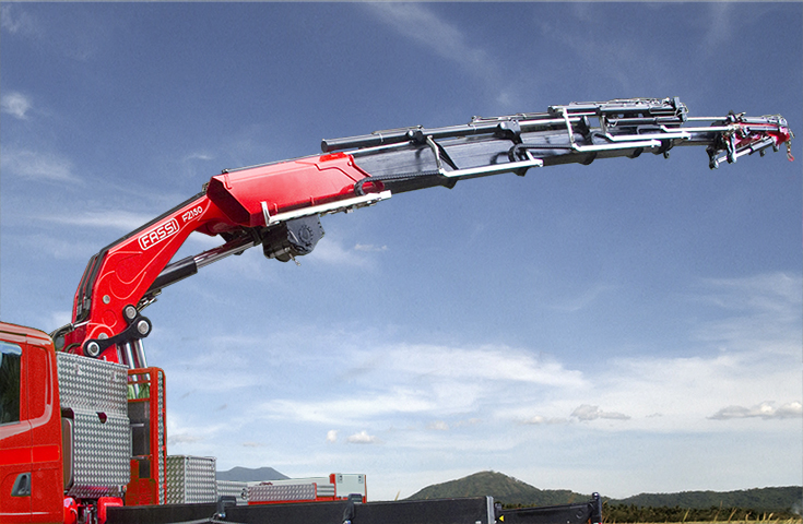 Loader crane F2150RA xhe-dynamic - Fassi Crane