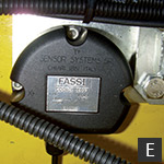 Fassi stability control inclination sensor