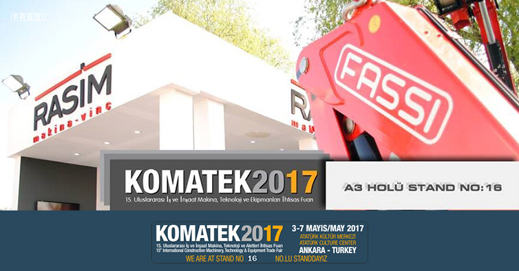 Komatek 2017 - Rasim Otomotiv Inşaat San. Tic. Ltd. Şti