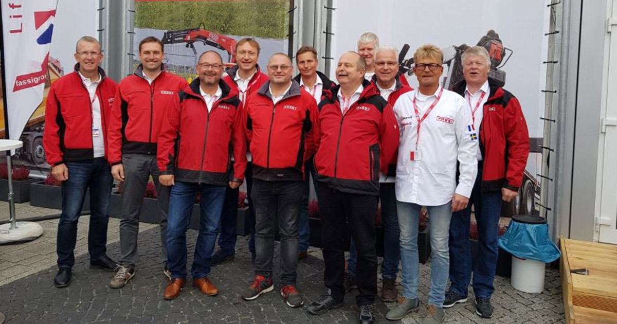 A positive end to the IAA 2018 fair for Fassi