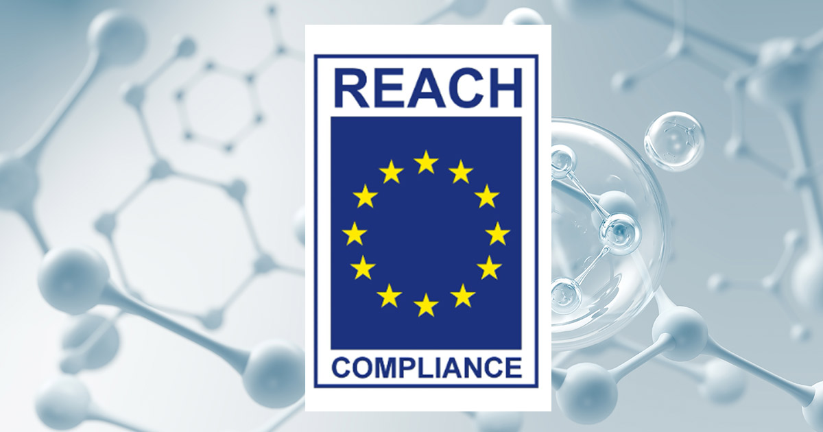 REACH Certificate of Compliance