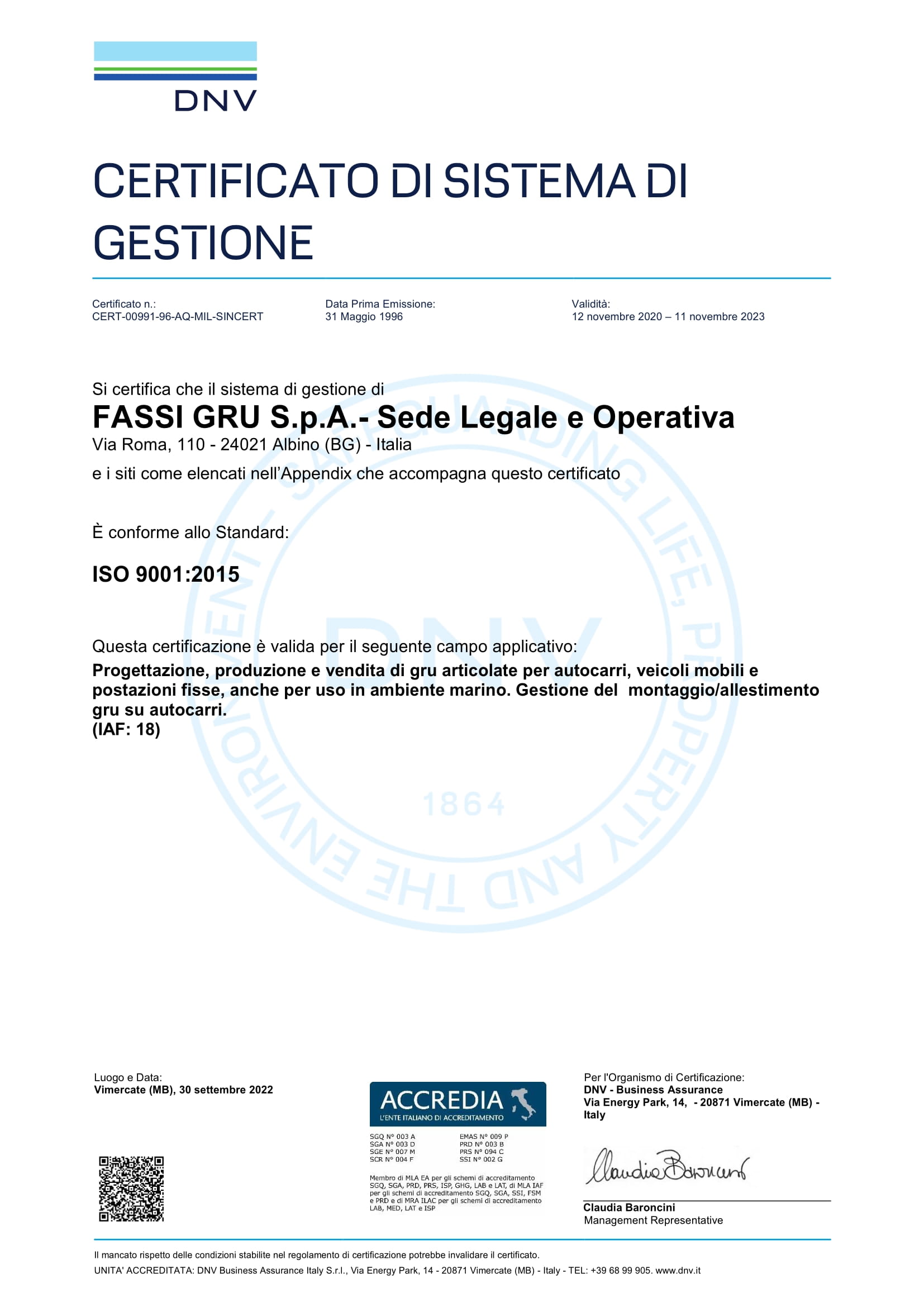 ISO 9001 2015 a