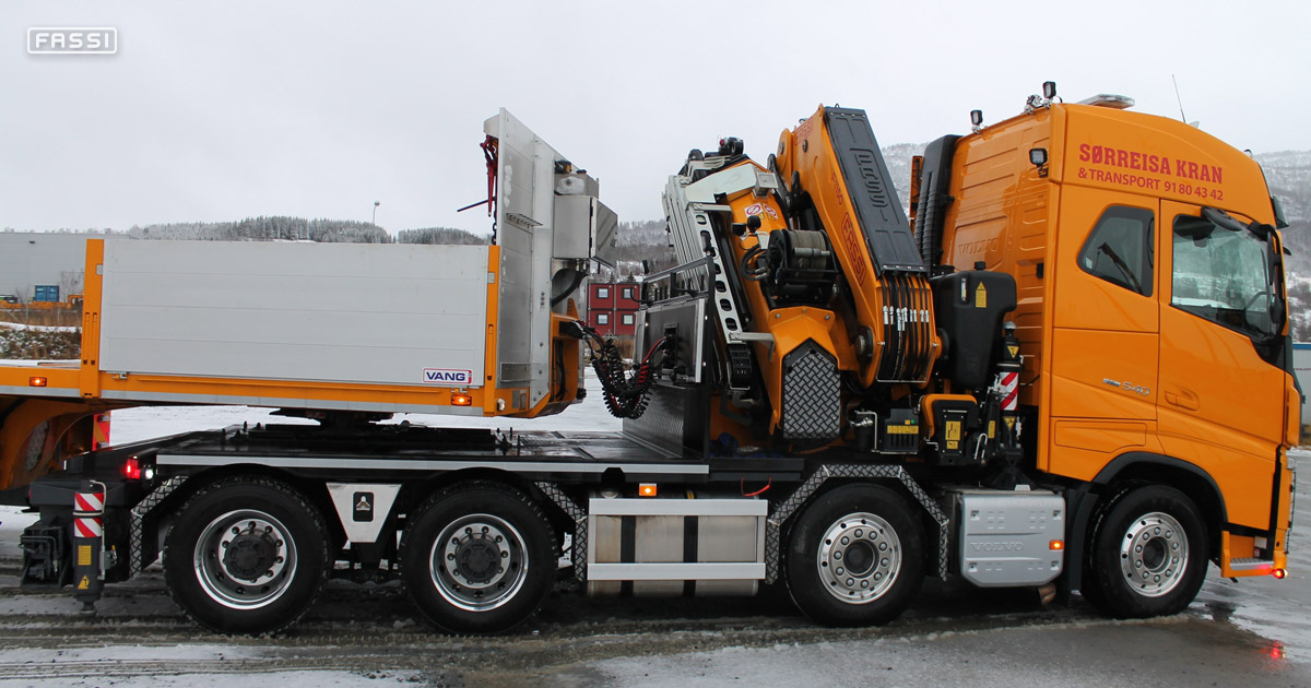 A recent important Nord-Kran A/S - Fassi Crane