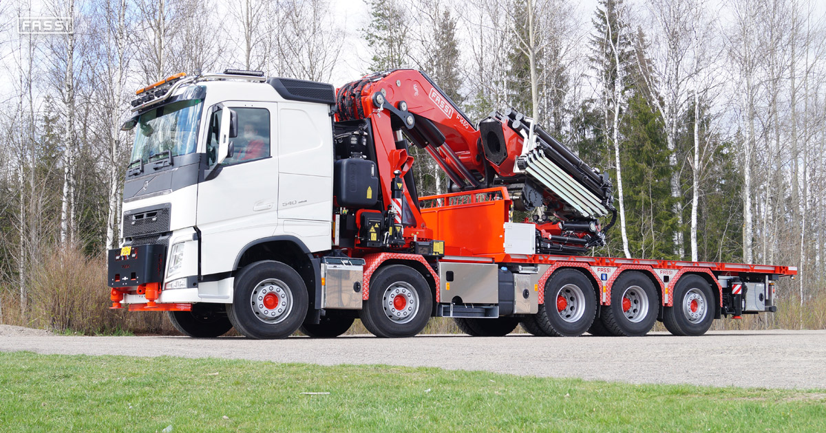 Fassi F1650RA en Finlande