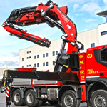 Fassi F1650RAL.2.28 crane for rental service