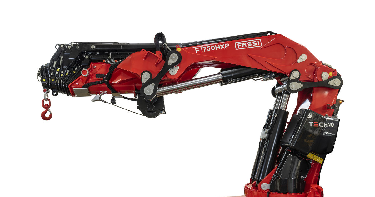 La gamma TECHNO cresce, presentata la nuova Fassi F1750R-HXP TECHNO