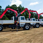 Fassi F215A cranes for mining