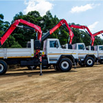 Grúas Fassi F215A para la minería