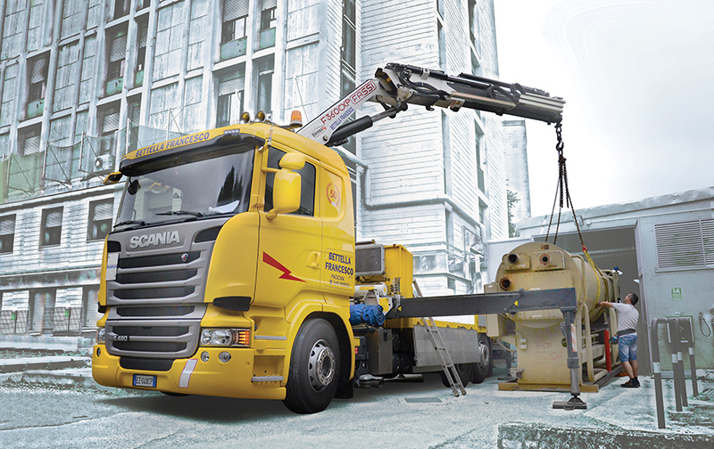 Scania & Fassi F360B