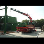 Une grue Fassi F820RA.2.26 L414 qui se distingue