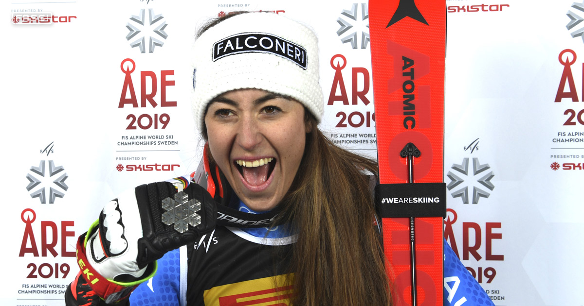 Sofia Goggia medaglia d'argento