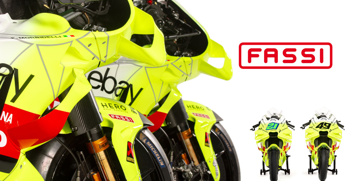 Fassi Gru renews its sponsorship of the Pertamina Enduro VR46 Racing Team for the 2025 MotoGP™ World Championship