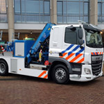 Fassi cranes for the Dutch Police