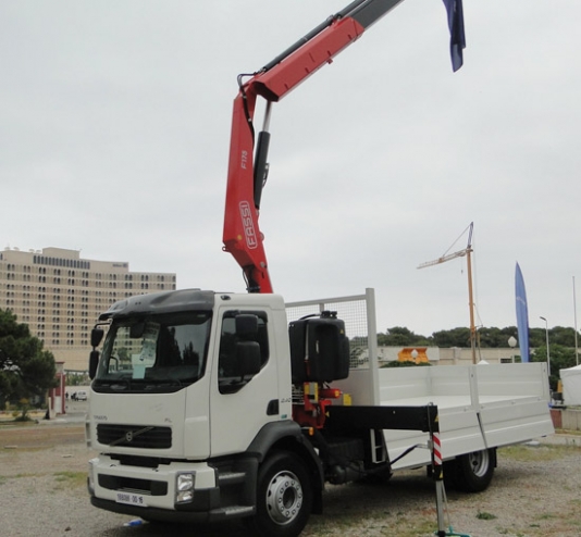 Fassi on Volvo