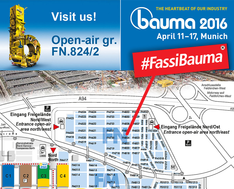 Fassi Gru al BAUMA 2016
