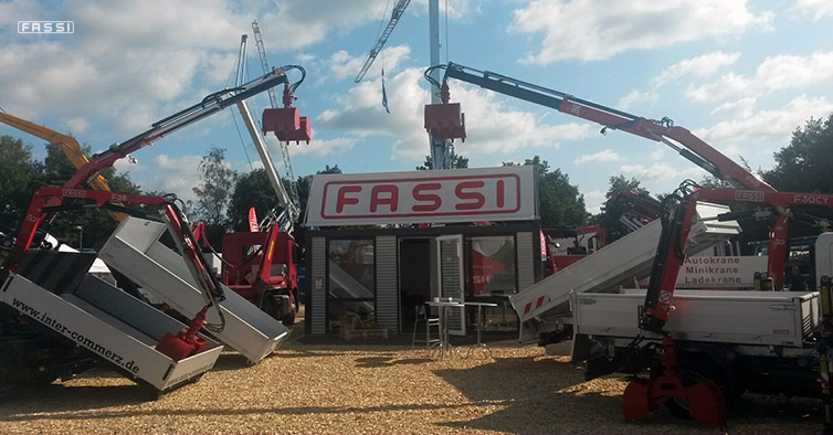 Fassi Ladekrane GmbH - Nordbau 2016