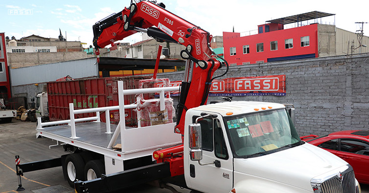 Fassi F385A e-dynamic - Maco International 4400 6x4 DT 530