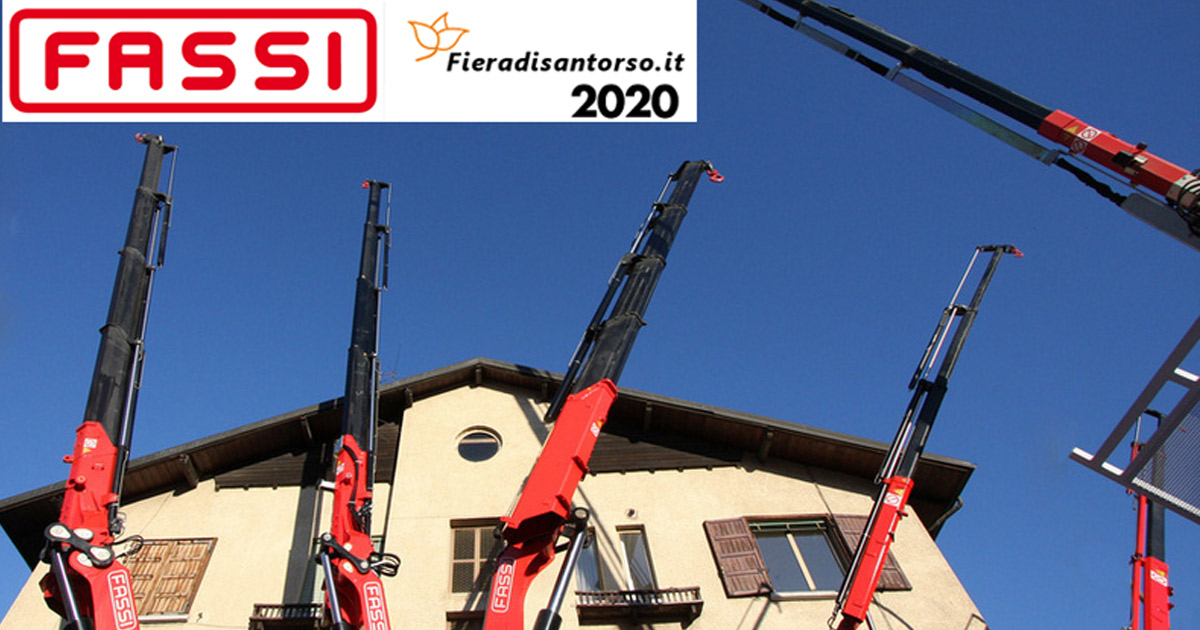 Fassi Gru Torino at S.Orso fair