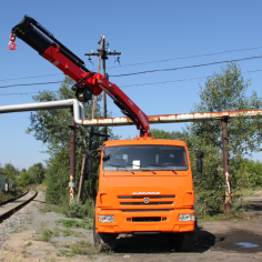 Fassi gru F195A su Kamaz 44108