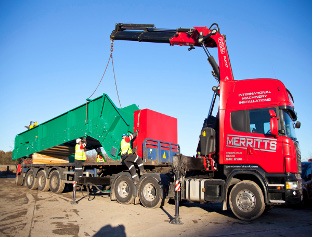 Fassi F660RA knuckleboom crane