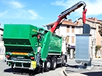 Fassi crane for the recycling sector