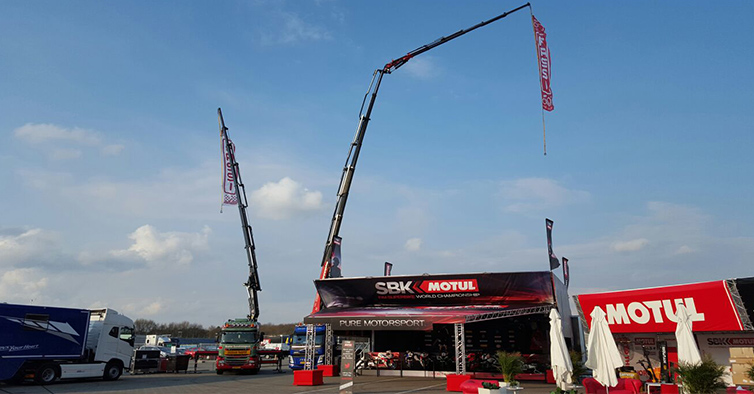 Fassi-cranes-at-Assen-circuit