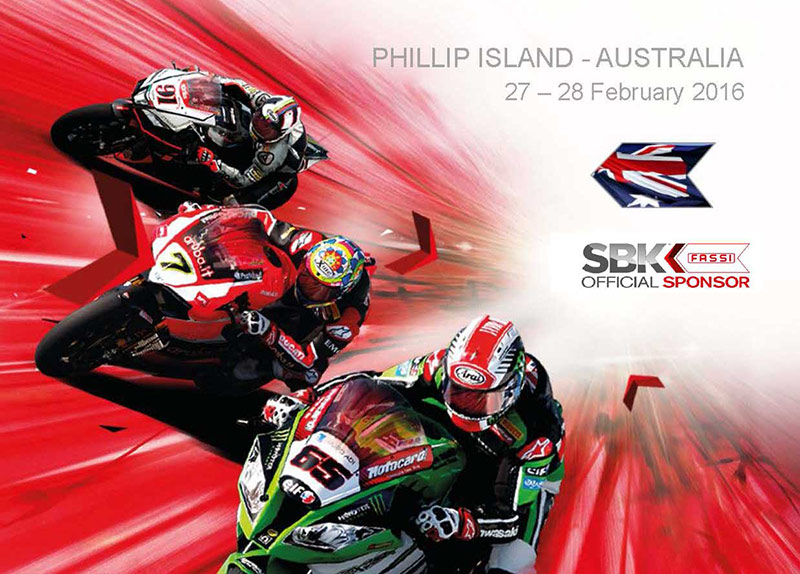Fassi sponsor SBK - Phillip Island 2016