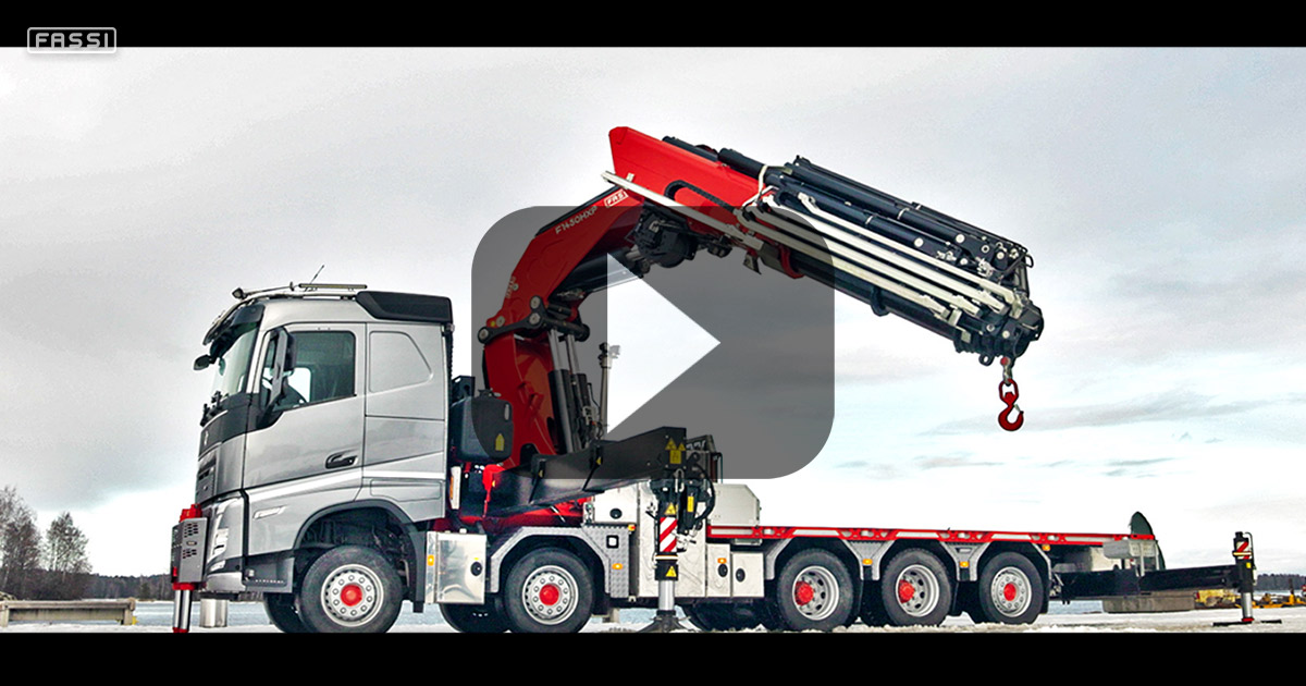 The new F1450R-HXP TECHNO crane is a champion of innovation